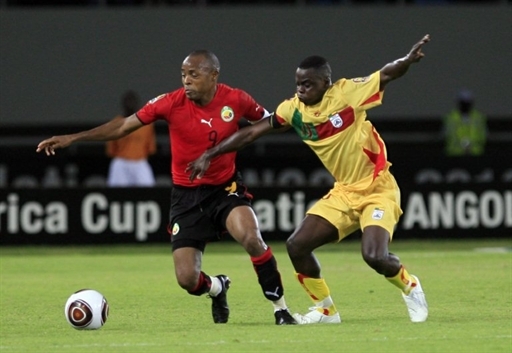 صورة ارشيفية لإحدى مباريات المنتخب الموزمبيقي