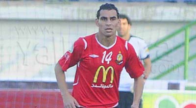 عبدالملك يشارك في مباراة  الزمالك