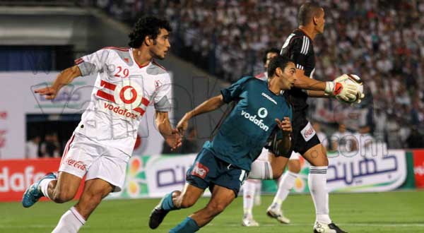 جانب من لقاء انبي والزمالك بالكأس