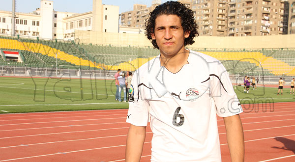 أحمد حجازي صخرة منتخب مصر للشباب