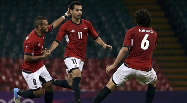 لاعبو منتخب مصر الأوليمبي