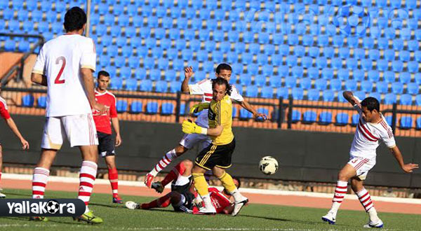 أحمد علي يقود الزمالك للفوز على المنيا