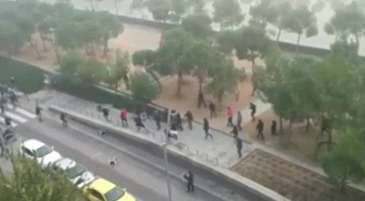 غرامة ضخمة واقتراح بحرمان أولترا أتلتيكو وديبورتيفو من دخول الملاعب 5 سنوات