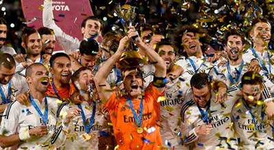 ريال مدريد يكتسح جوائز