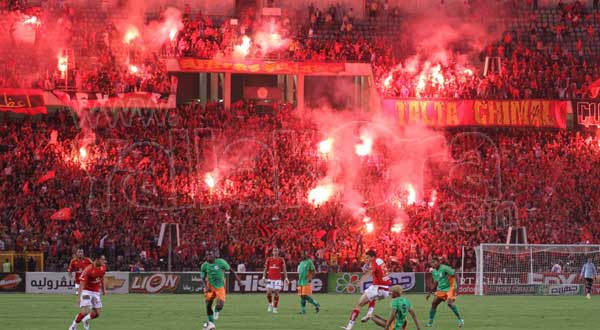 جماهير الاهلي في استاد القاهرة